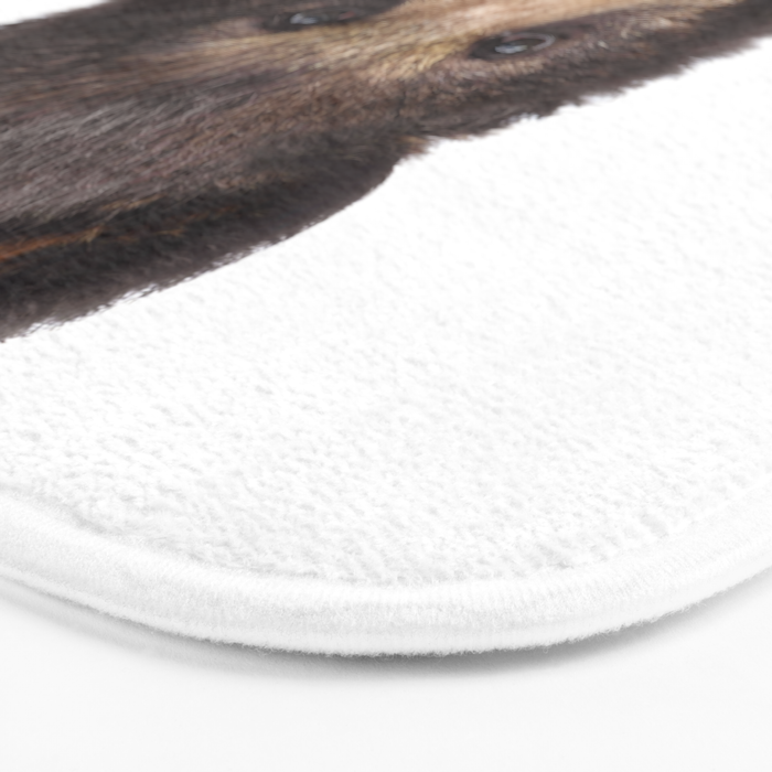 Baby Bear, Bear Cub, Kids Art, Baby Animals Art Print By Synplus Bath Mat Gallery Image 3