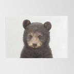 Baby Bear, Bear Cub, Kids Art, Baby Animals Art Print By Synplus Rug Gallery Image 2