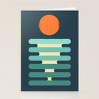 Minimalist ocean Stationery Card Gallery Image 2