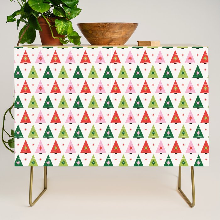 Merry Christmas Tree Credenza Gallery Image 1