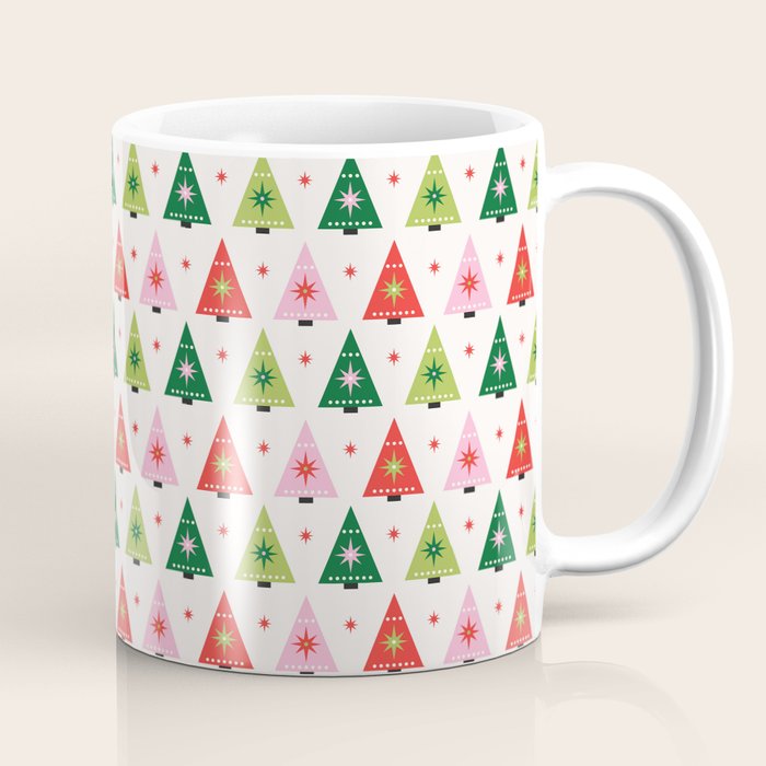 Merry Christmas Tree Coffee Mug Gallery Image 1