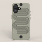 Green Organic Texture Geometric  iPhone Case Gallery Image 1