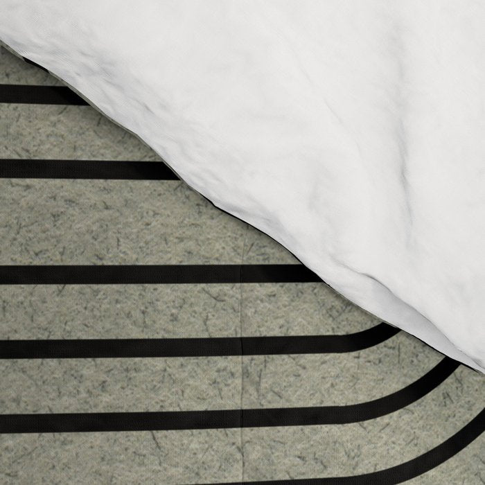 Green Organic Texture Geometric  Comforter Gallery Image 4