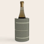 Green Organic Texture Geometric  Wine Chiller Gallery Image 1