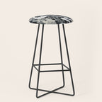 003: a vibrant abstract design in black and white by Alyssa Hamilton Art  Stool Gallery Image 1