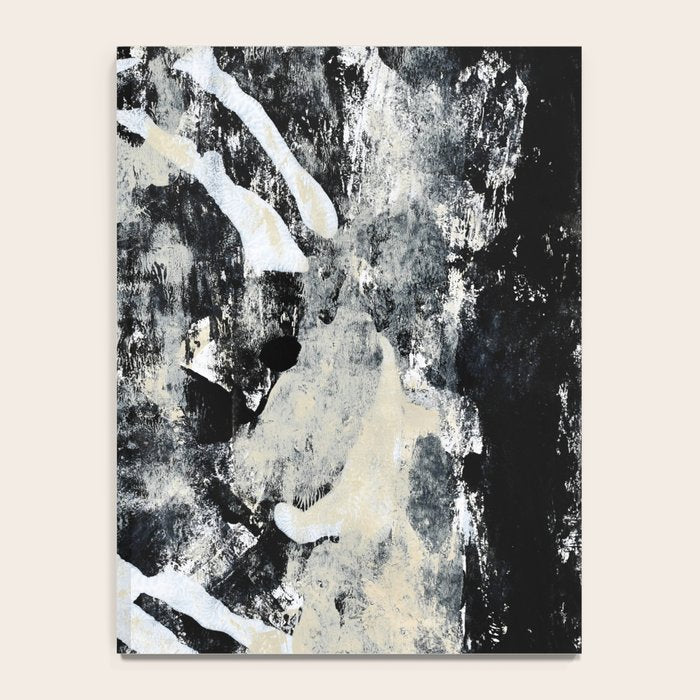 003: a vibrant abstract design in black and white by Alyssa Hamilton Art  Notebook Gallery Image 4