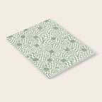 Green Op Art Vibes Notebook Gallery Image 2