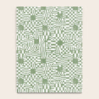 Green Op Art Vibes Notebook Gallery Image 4
