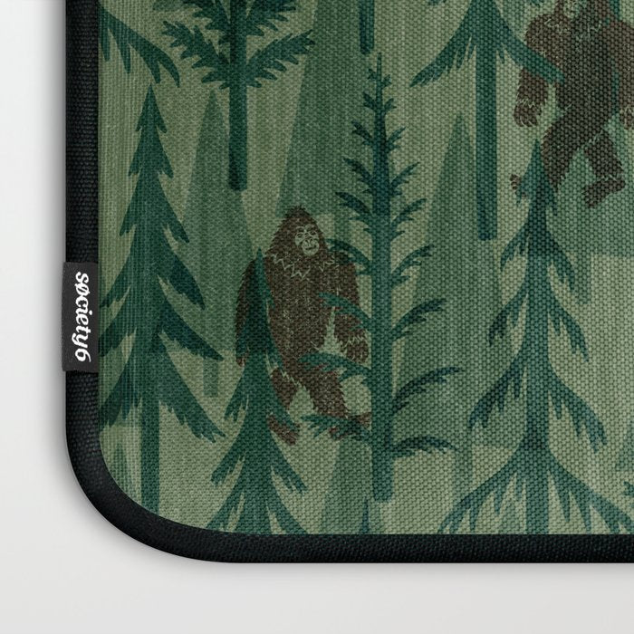Subtle Sasquatch - Forest  Laptop Sleeve Gallery Image 3