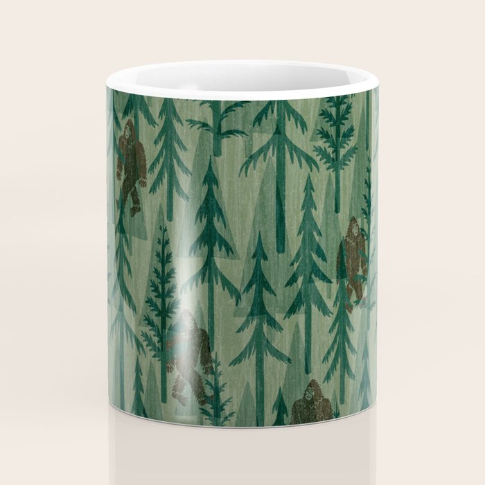 Subtle Sasquatch - Forest  Coffee Mug Gallery Image 4