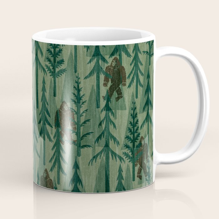 Subtle Sasquatch - Forest  Coffee Mug Gallery Image 1