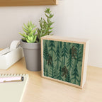 Subtle Sasquatch - Forest  Mini Art Print Gallery Image 2