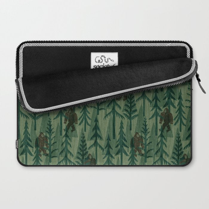 Subtle Sasquatch - Forest  Laptop Sleeve Gallery Image 2
