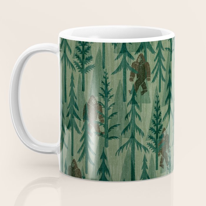 Subtle Sasquatch - Forest  Coffee Mug Gallery Image 3