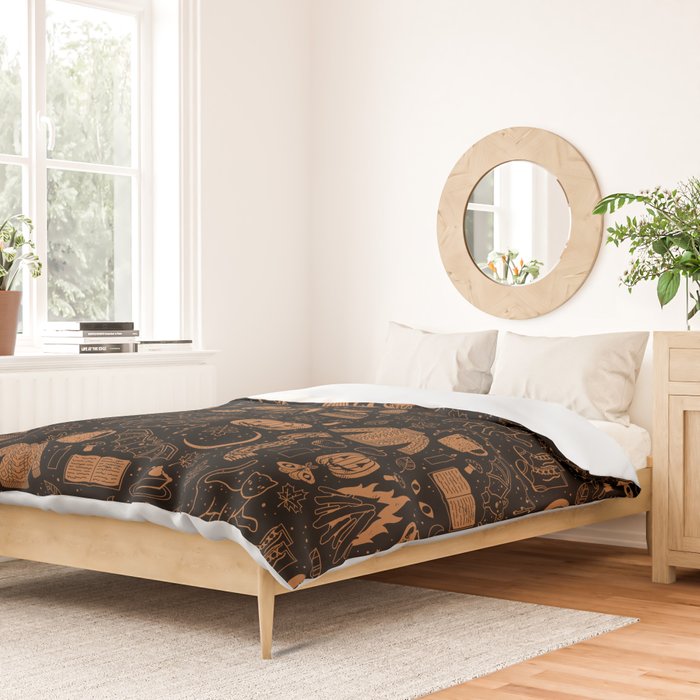 Autumn Nights: Halloween Duvet Cover Gallery Image 2