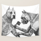 The Tattooist Wall Tapestry Gallery Image 4
