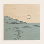 Abstract Landscape 28B Wood Wall Art Gallery Image 1