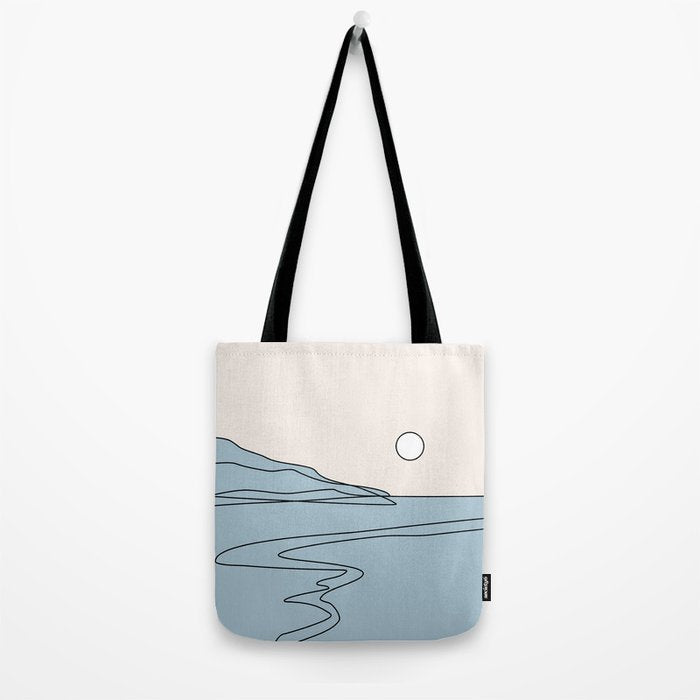Abstract Landscape 28B Tote Bag Gallery Image 2