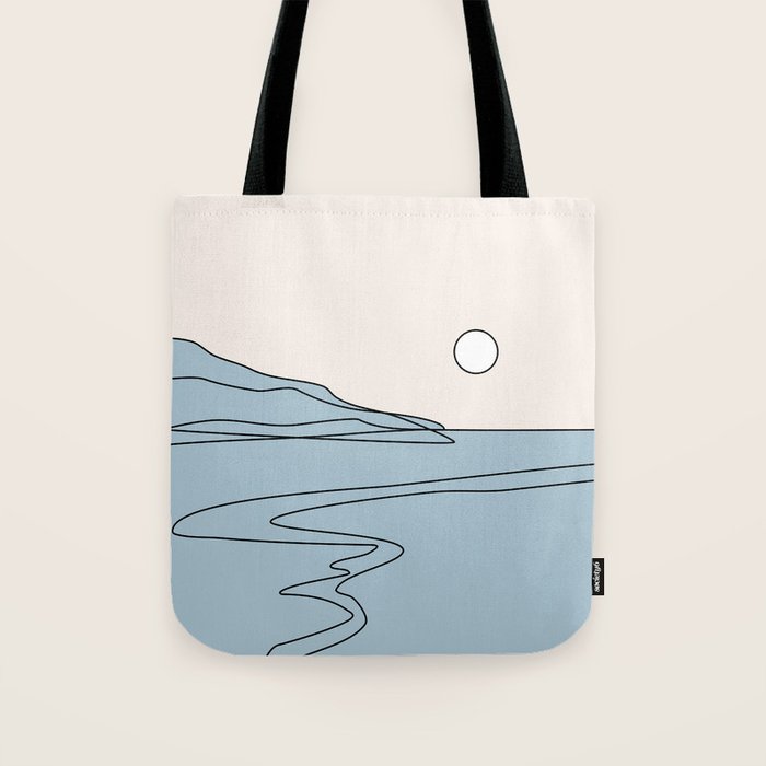 Abstract Landscape 28B Tote Bag Gallery Image 1