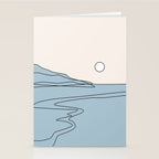 Abstract Landscape 28B Stationery Card Gallery Image 2
