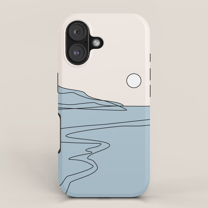 Abstract Landscape 28B iPhone Case Gallery Image 1