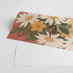 Woman With Flowers 2 Wrapping Paper Gallery Image 2