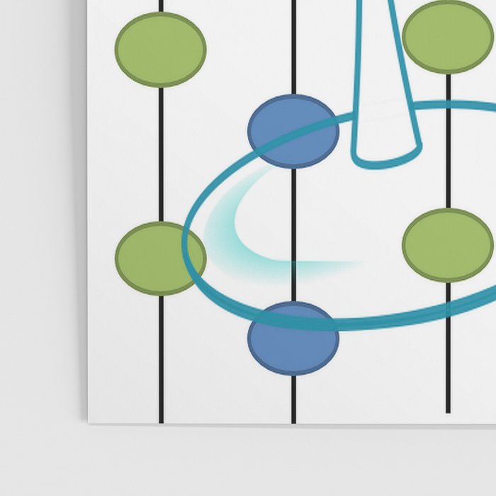 Mid-Century Modern Atomic Art Cocktails 1.0 Poster Gallery Image 3