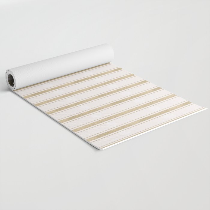 AEGEAN JUTE STRIPE Yoga Mat Gallery Image 2