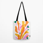 Abstract Flower Burst  Tote Bag Gallery Image 2