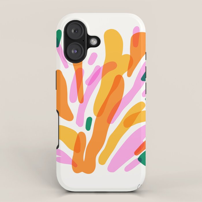 Abstract Flower Burst  iPhone Case Gallery Image 1