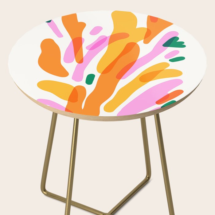 Abstract Flower Burst  Side Table Gallery Image 2
