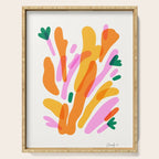 Abstract Flower Burst  Serving Tray Gallery Image 1