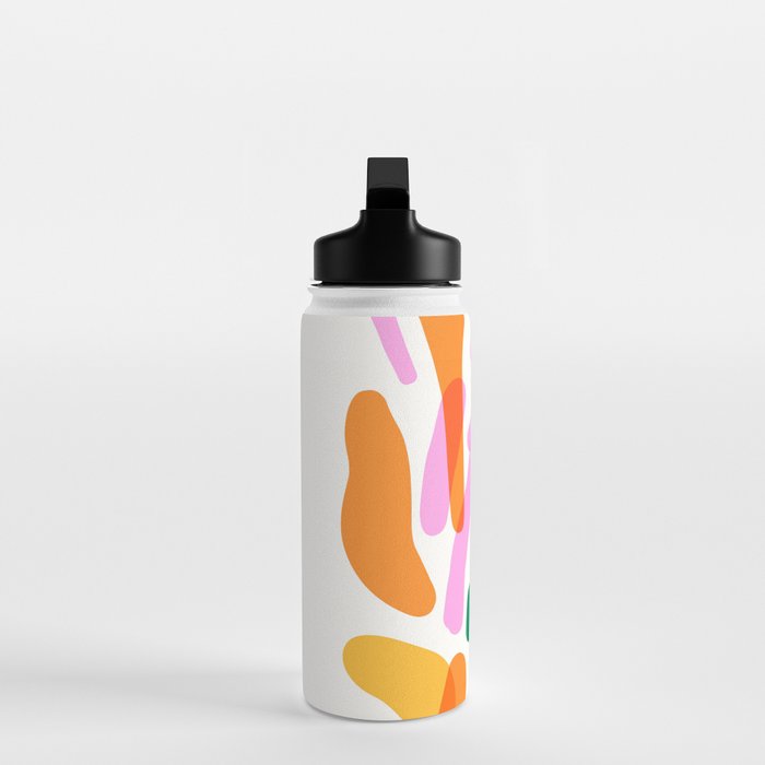 Abstract Flower Burst  Water Bottle Gallery Image 3