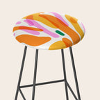 Abstract Flower Burst  Stool Gallery Image 2