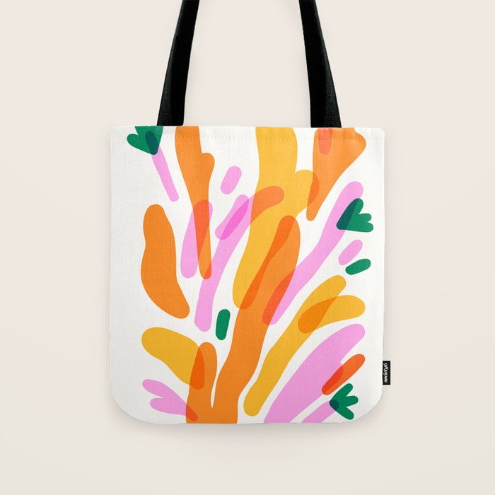 Abstract Flower Burst  Tote Bag Gallery Image 1