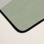 Triple Wave Modern Minimalist Abstract Pattern in Sage Green, Beige, and Cream Desk Mat Gallery Image 4