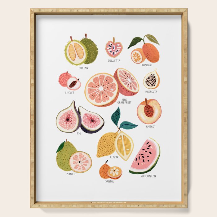 Summer Fruits Serving Tray Gallery Image 1