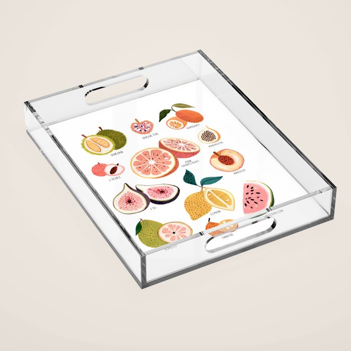 Summer Fruits Acrylic Tray Gallery Image 1