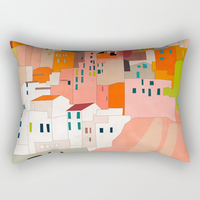 cinque terre Rectangular Pillow Gallery Image 1