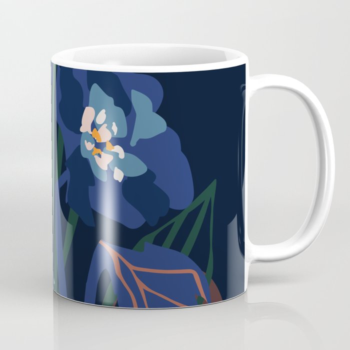 Wild flowers â modern floral illustration Coffee Mug Gallery Image 1