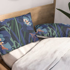 Wild flowers â modern floral illustration Pillow Sham Gallery Image 2