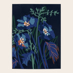 Wild flowers â modern floral illustration Poster Gallery Image 4
