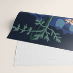Wild flowers â modern floral illustration Wrapping Paper Gallery Image 2