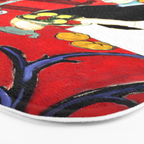 Matisse - The Dessert, Harmony in Red, 1908 Artwork Bath Mat Gallery Image 3