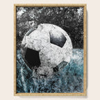 Modern soccer version 1 Serving Tray Gallery Image 1