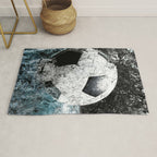 Modern soccer version 1 Rug Gallery Image 1