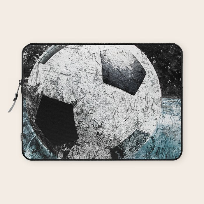 Modern soccer version 1 Laptop Sleeve Gallery Image 1