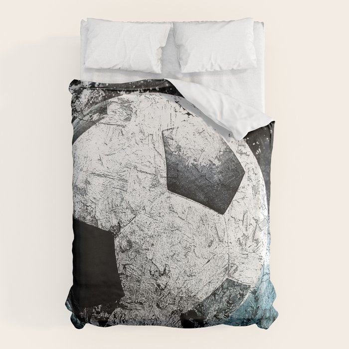Modern soccer version 1 Duvet Cover Gallery Image 6