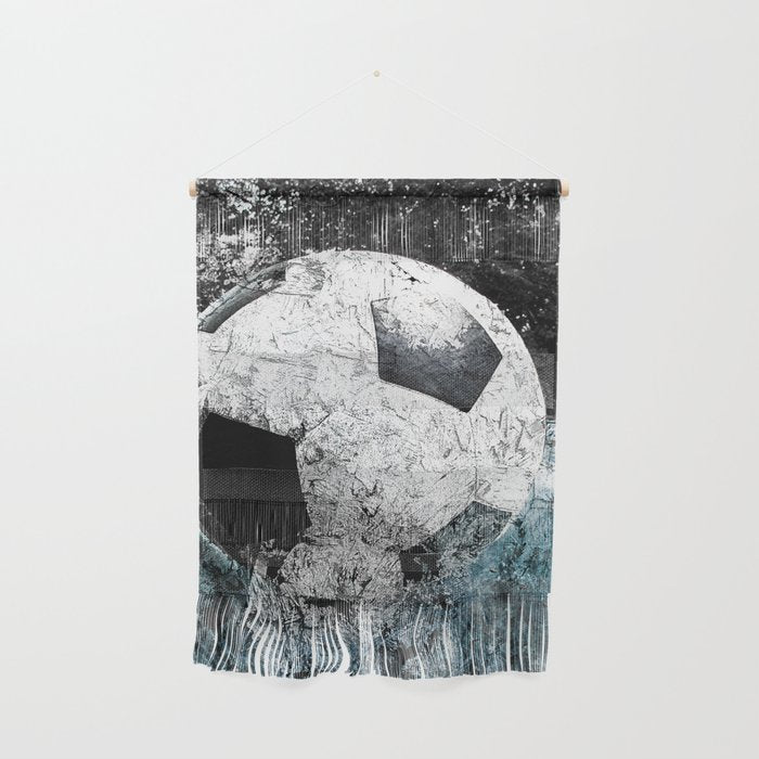 Modern soccer version 1 Wall Hanging Gallery Image 1