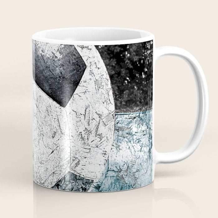Modern soccer version 1 Coffee Mug Gallery Image 1